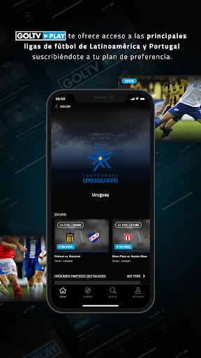 GolTV Play Screen 2