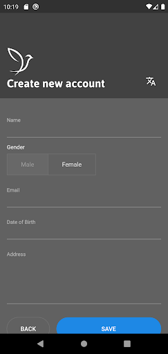 Android application Vireo Membership screenshort