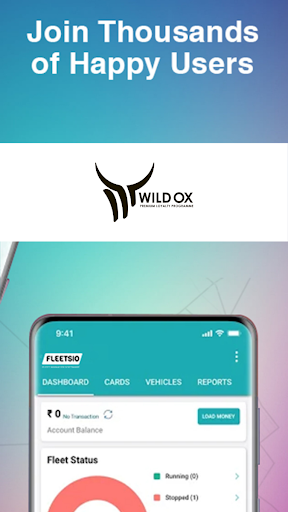 Wild-ox Loyalty Programme Screen 2