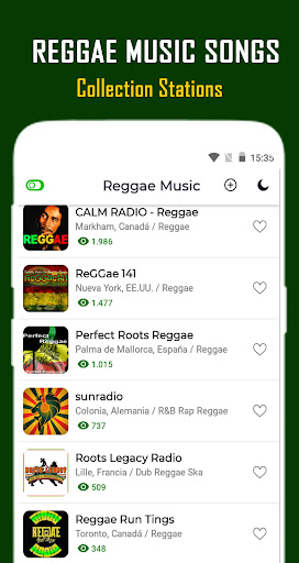 Android application Old Reggae Music screenshort