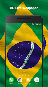 Captura de Pantalla 5 Bandera de Brasil Fondo android