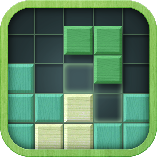 Woody Block: Green Wood Puzzle logo