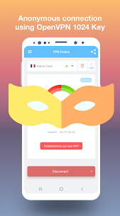 VPN France MOD APK- get French IP (Premium Unlocked) Download 5