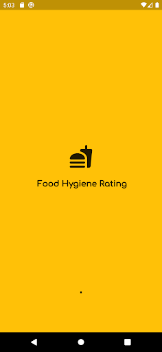 Android application Food Hygiene Rating screenshort