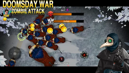 Doom War: attaque de zombies