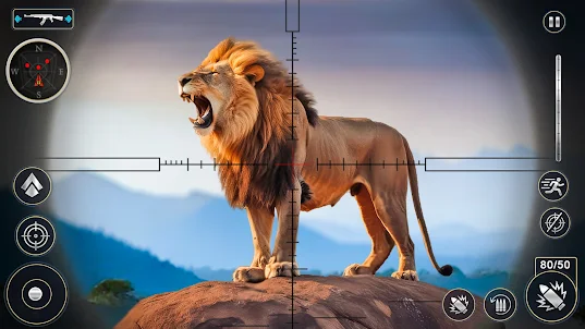 Lion Hunting Sniper Challenge