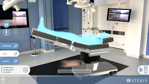 Android application STERIS AR screenshort