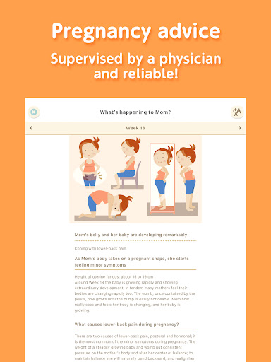 Screenshot of 280days: Pregnancy Diary