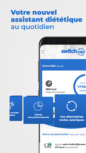Android application SwitchUp : Minceur & Coaching screenshort