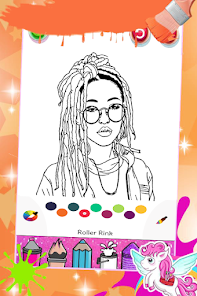 Fashion Coloring Pages 1.0 APK + Mod (Free purchase) for Android