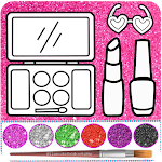 Glitter beauty coloring and drawing Apk
