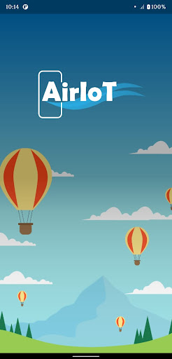 Android application AirIoT screenshort