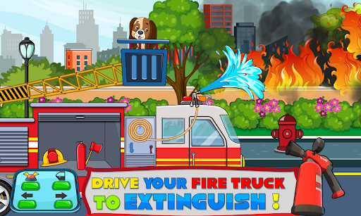My Firefighter kids Fire Truck Screen 3