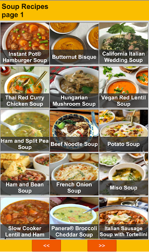 Android application 100 Easy Soup Recipes screenshort