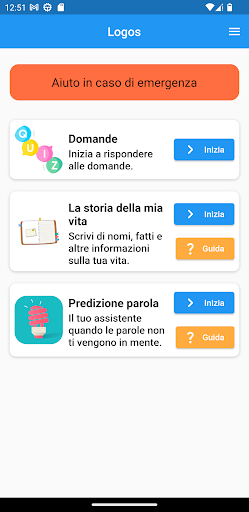 Android application Le Mie Note - Logos screenshort