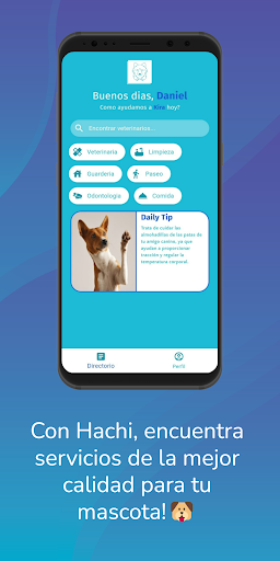 Android application Hachi screenshort