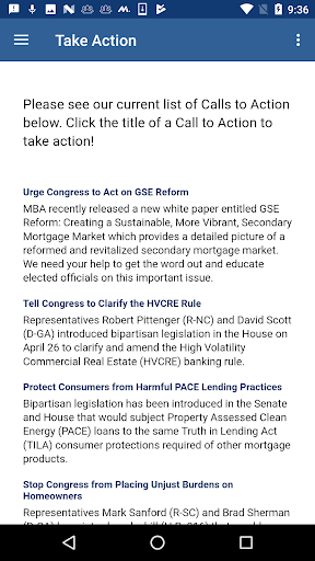 MBA Mortgage Action Alliance Screen 2