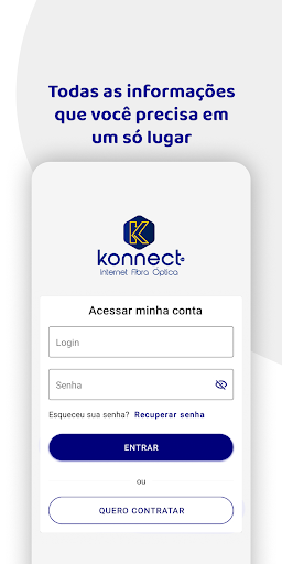 Android application Konnect screenshort