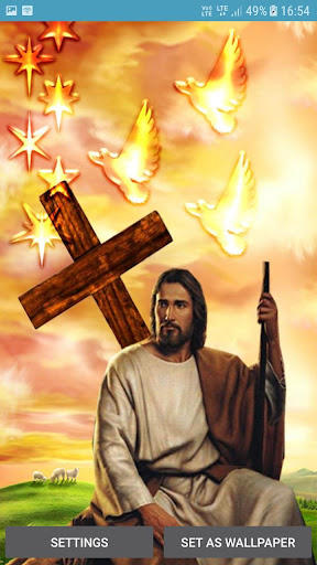 Jesus Live Wallpaper Screen 3
