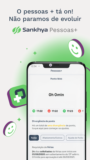 Android application Sankhya Pessoas+ screenshort