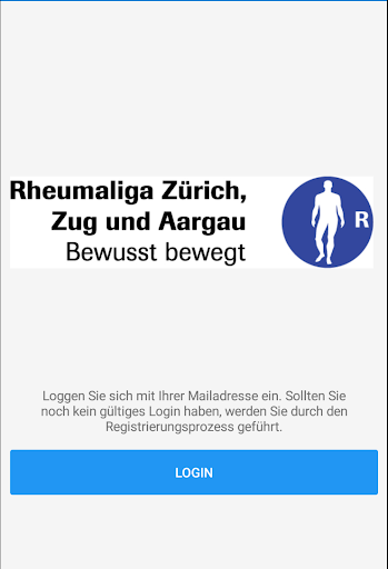 Android application Verba Rheumaliga ZH, ZG, AG screenshort
