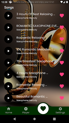 Saxophone Melody Screen 3