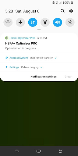 HSPA+ Optimizer Pro Version Screen 3