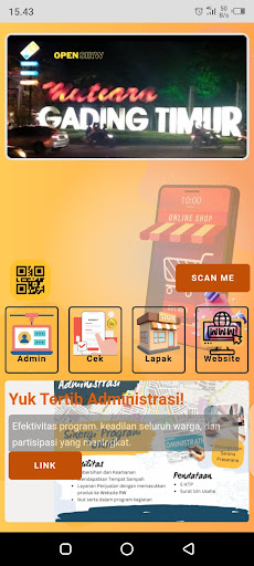 Android application Layanan Mandiri RW.031 screenshort