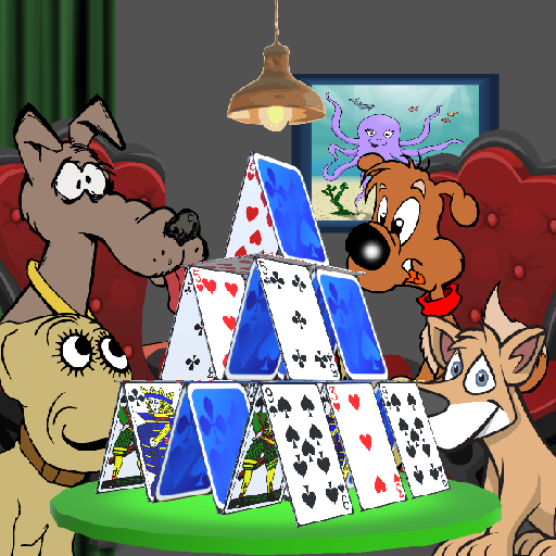 Card Towers, Knock Them Down! logo