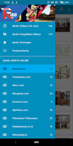 Android application Koran Riau : Kabar Riau Terkin screenshort
