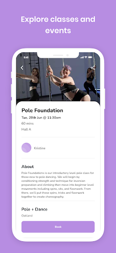 Pole + Dance Screen 3