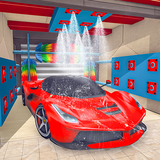 Power Washing Car Simulator 3D logo