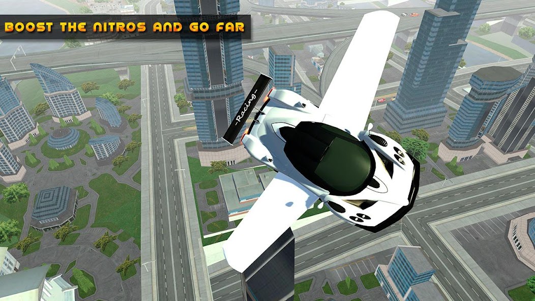 Flying Car Game driving 4.4 APK + Mod (Unlimited money) for Android