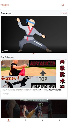 Android application Kung Fu screenshort