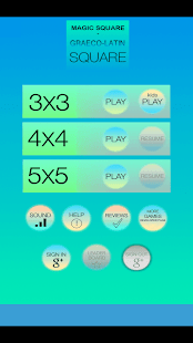 Magic Square Strategy Puzzle Screenshot