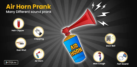 Air Horn Prank: Haircut & Fart