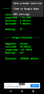 Tactical GPS Screenshot