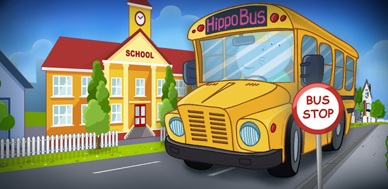 Otroci šolski avtobus avantura