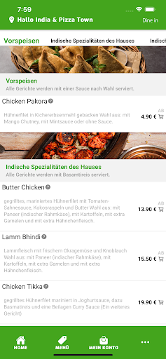 Hallo India & Pizza Town Screen 3