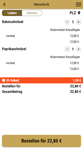 Pizza Krone Arnsberg Screen 2