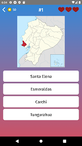 Map Quiz: Distritos de Portugal (geografía)