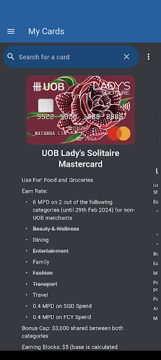 Android application Card Lab screenshort