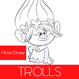 How To Draw Trolls Characters icon