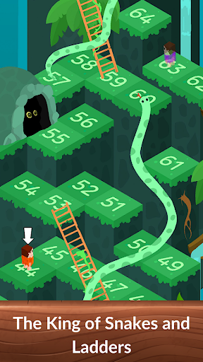Android application Snakes and Ladders Board Games screenshort
