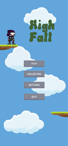 Android application High Fall screenshort