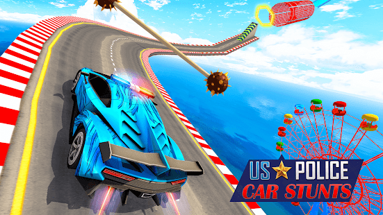 US Police Car Stunts 2020: Ramp Car Games 1.0.5 Screenshots 5