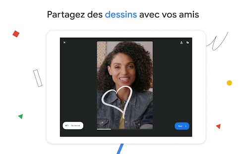 Google Meet Capture d'écran