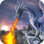 Cover Image of Descargar Juegos de simulador de dragón volador 2.0.15 APK