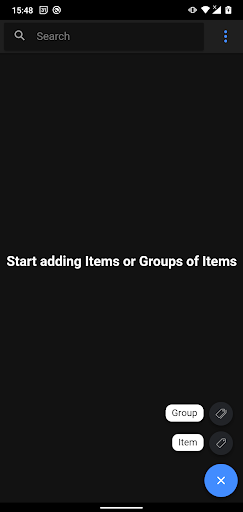 Android application ToShop - Simple Shopping List screenshort