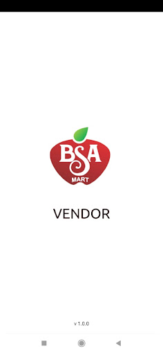 Android application BSA MART VENDOR screenshort
